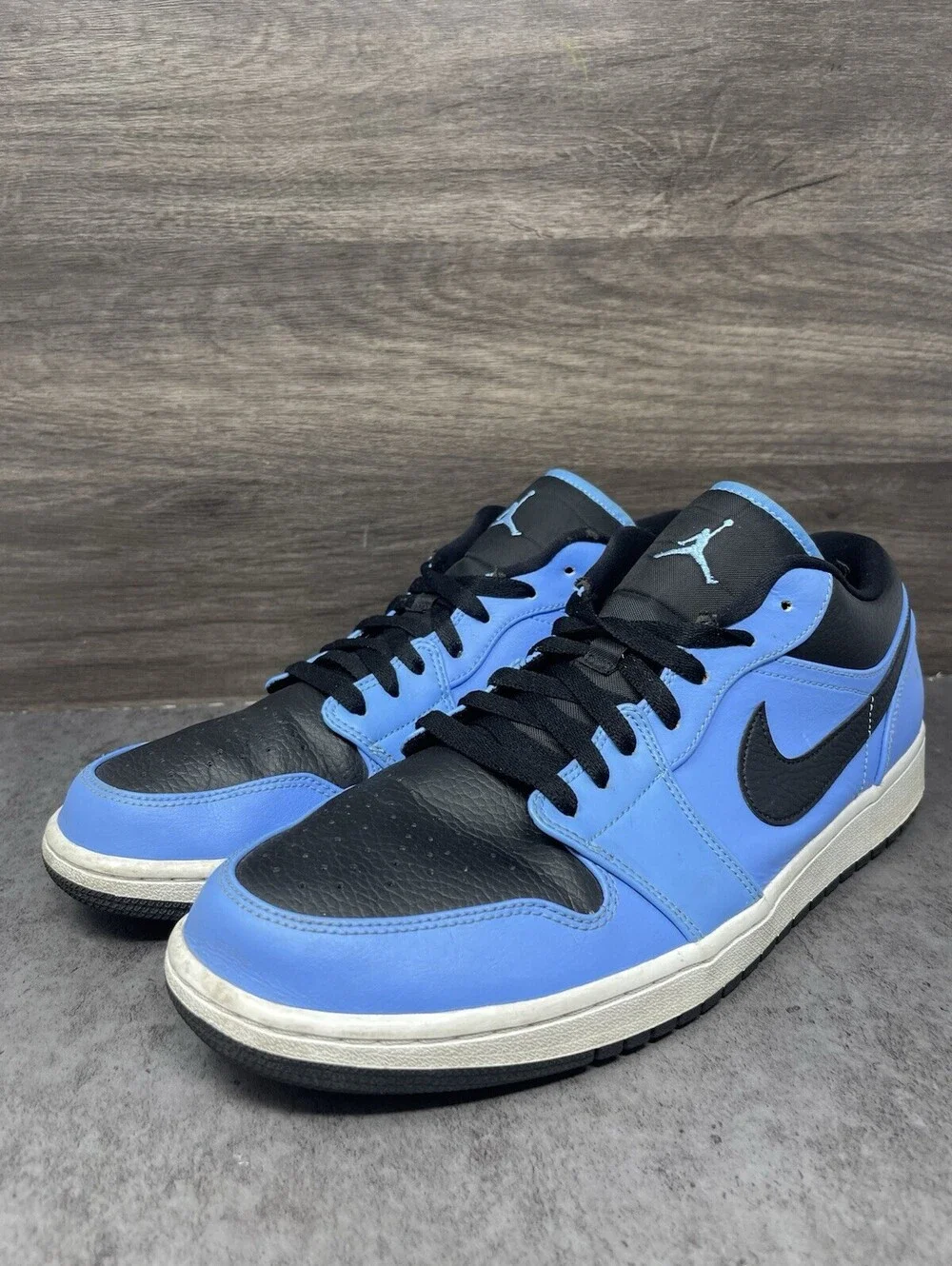 Air Jordan 1 Low University Blue Size 13 Mens Basketball Shoes 553558-403